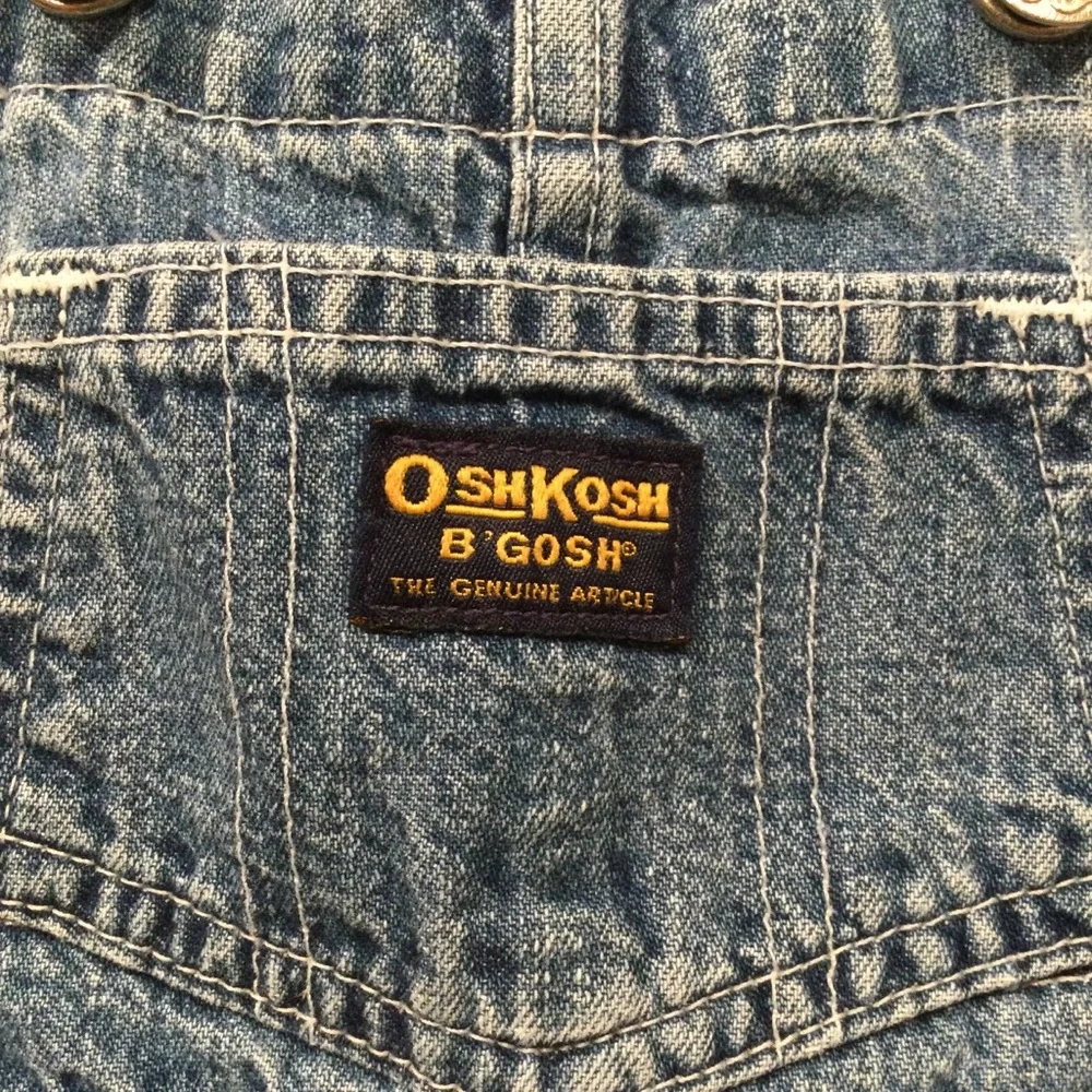Vintage OshKosh toddler snap overalls